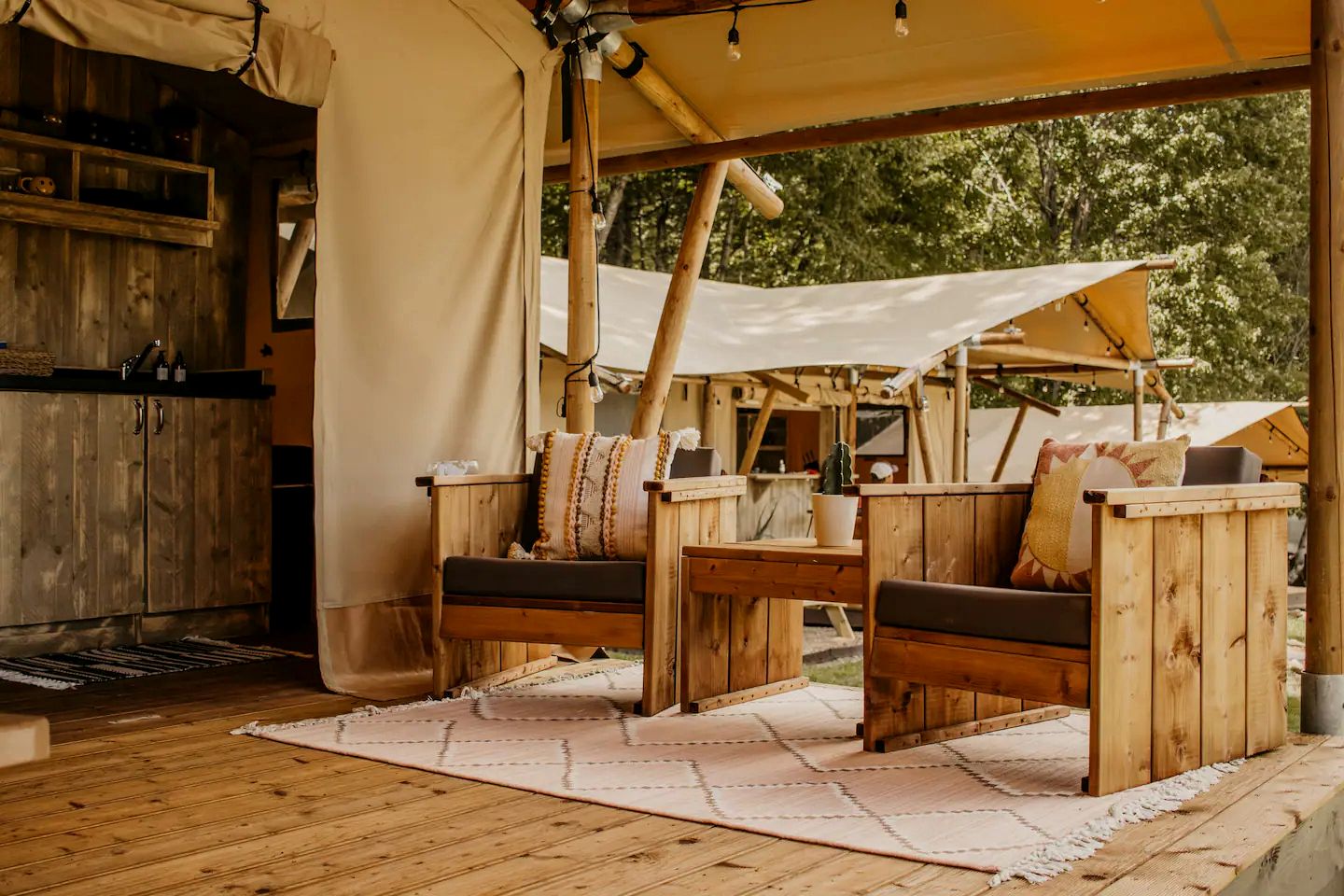 Gorgeous Glamping Tent in Erwin, Tennessee