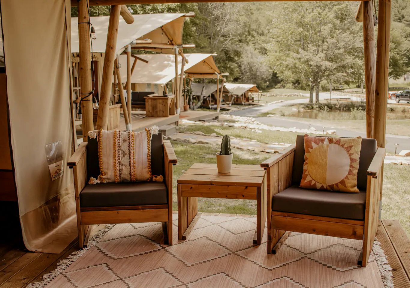 Gorgeous Glamping Tent in Erwin, Tennessee