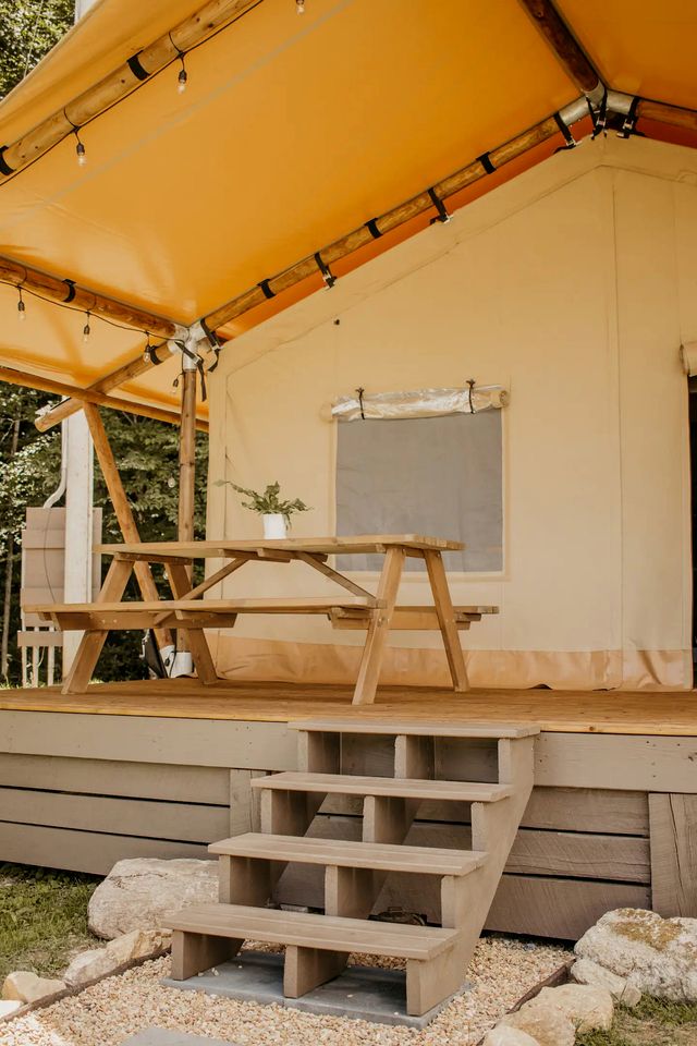 Gorgeous Glamping Tent in Erwin, Tennessee