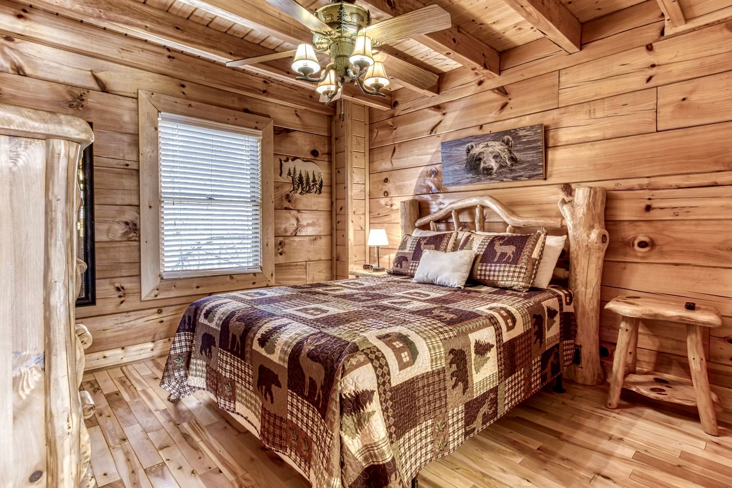 Rustic Elegance Meets Luxury in this Glamping Rental in Sevierville, Tennessee