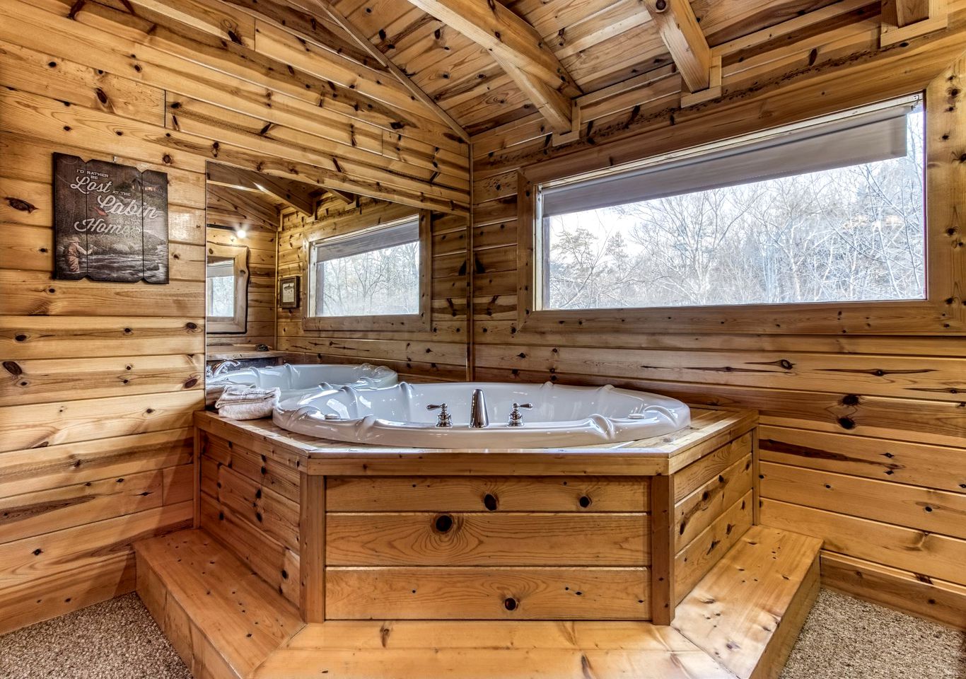Rustic Elegance Meets Luxury in this Glamping Rental in Sevierville, Tennessee