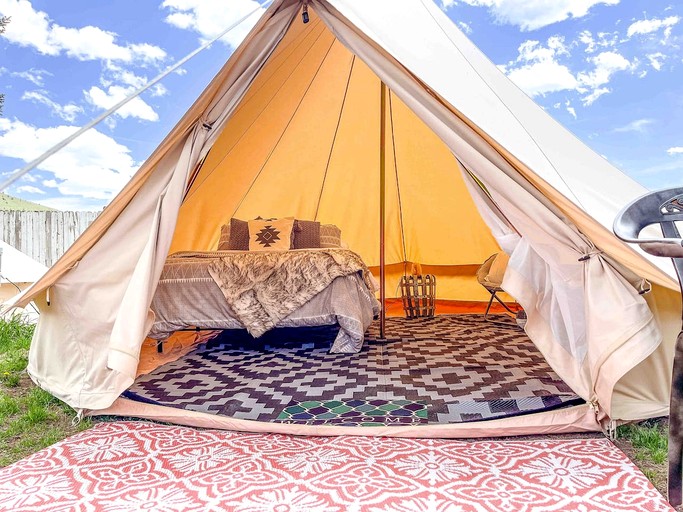 Charming Bell Tent in Swan Valley, Idaho near Palisades Lake and Jackson Hole