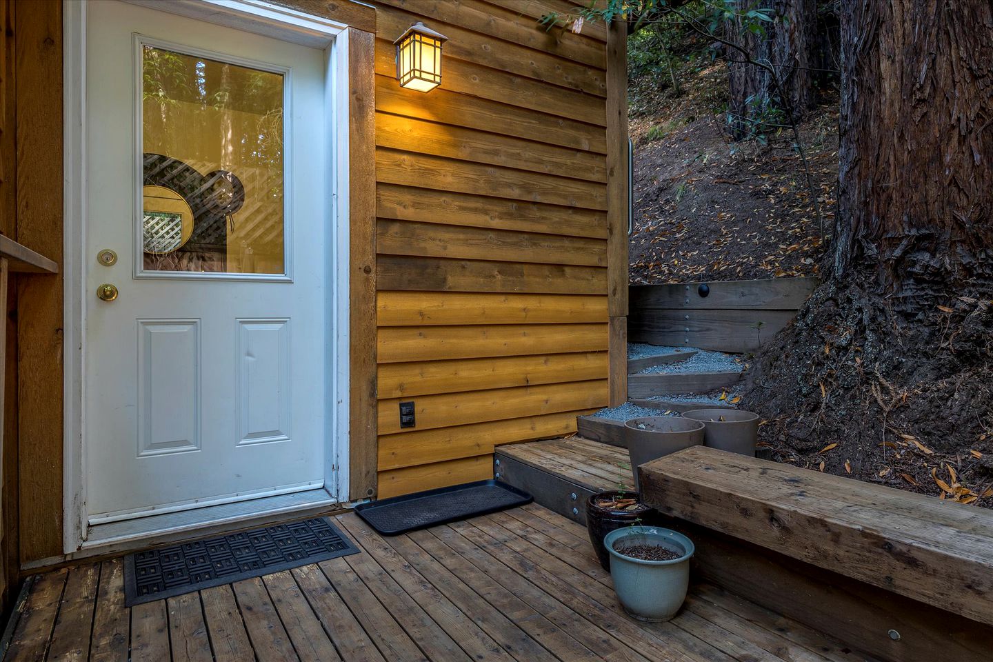 Luxury Glamping in Wooden Chalet near Rio Nido, California