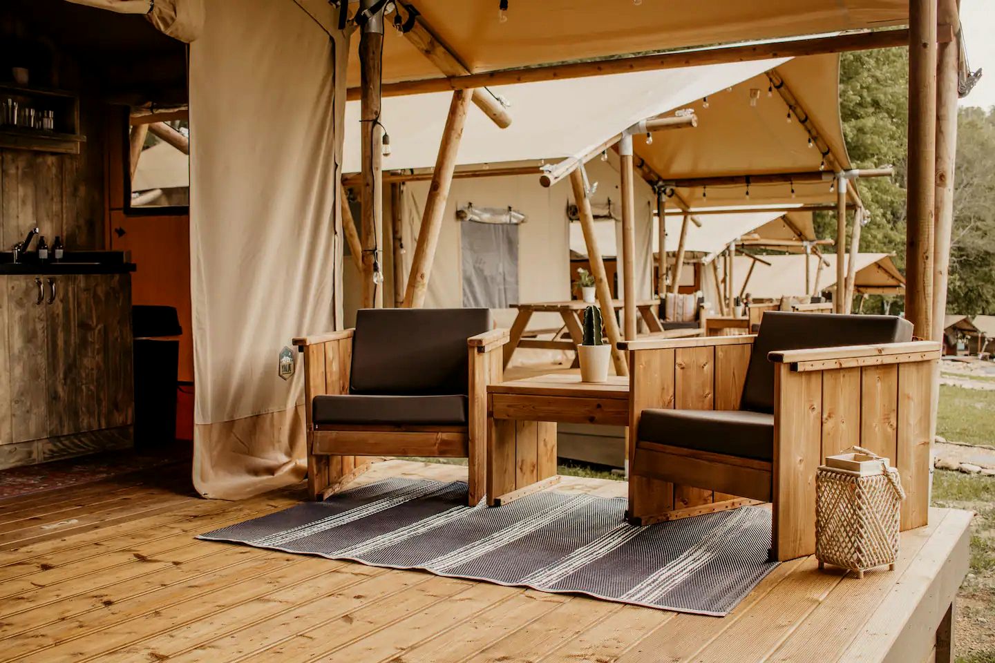 Fantastic Safari Tent in Erwin, Tennessee