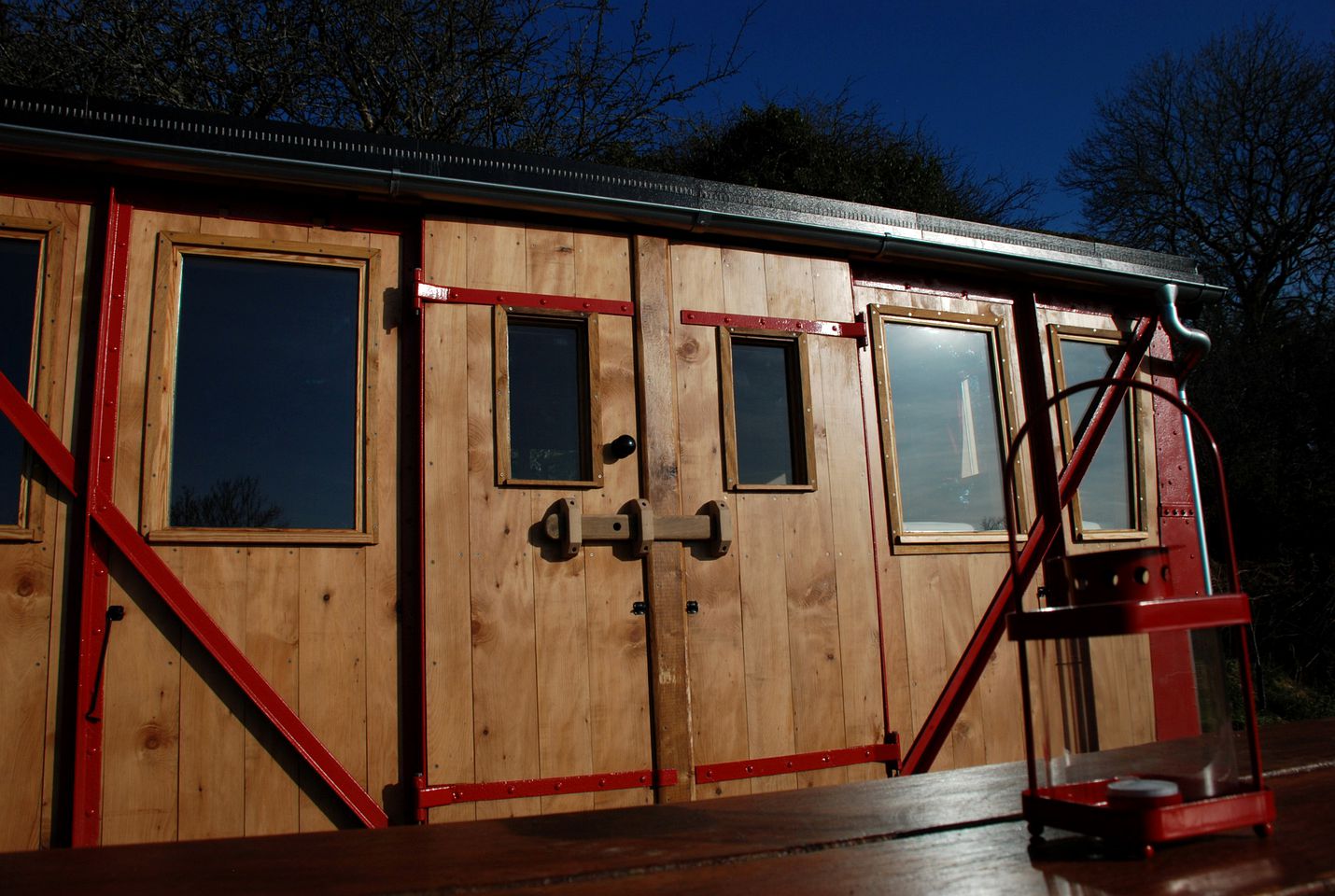 Unique Train Carriage Glamping Holiday on an Organic Farm in West Wales