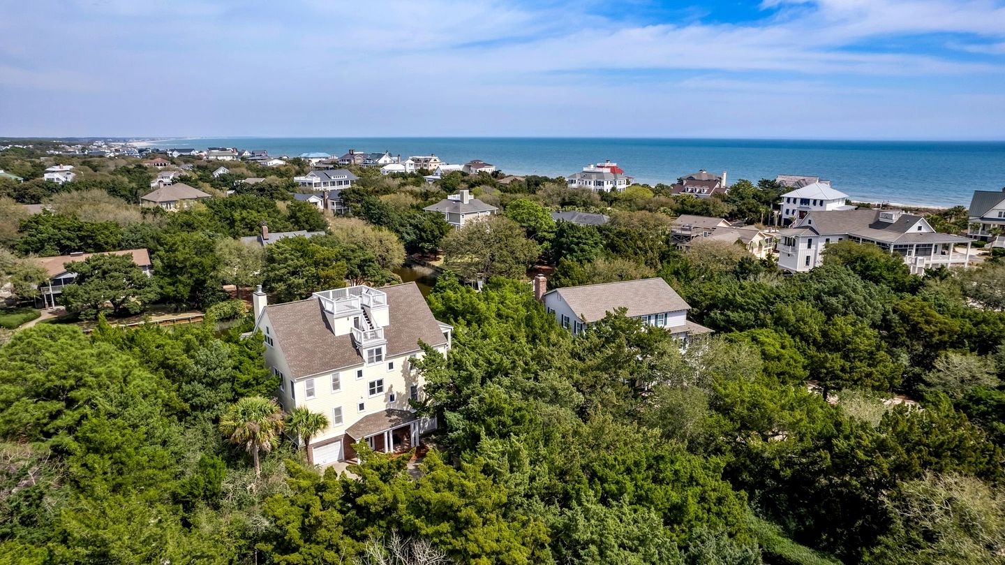 Stunning Beach House Settled Between Trees in Georgetown, South Carolina