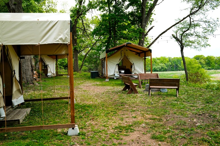 Tented Cabins (United States of America, East Troy, Wisconsin)