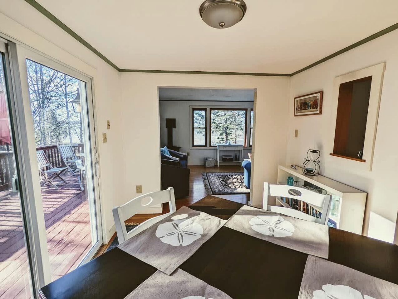 Serene Waterfront Beach House with Private Shoreline & Fire Pit Near Acadia National Park | Trenton, Maine