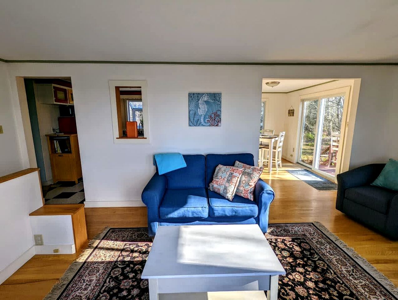 Serene Waterfront Beach House with Private Shoreline & Fire Pit Near Acadia National Park | Trenton, Maine