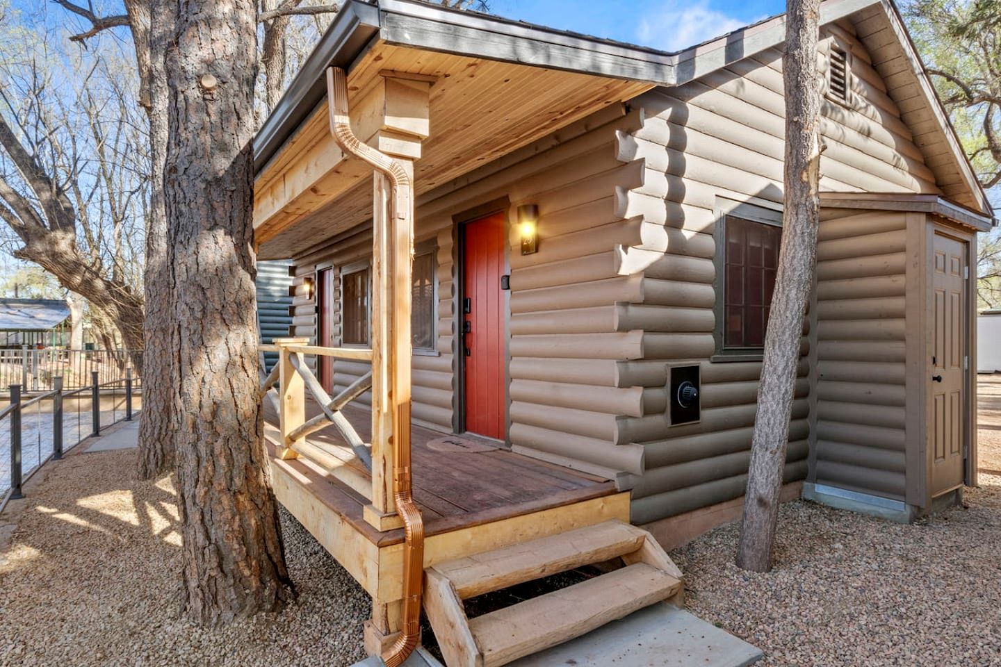 Tranquil Woodland Cabins with Scenic Outdoor Retreats Near Garden of the Gods in Colorado Springs, Colorado