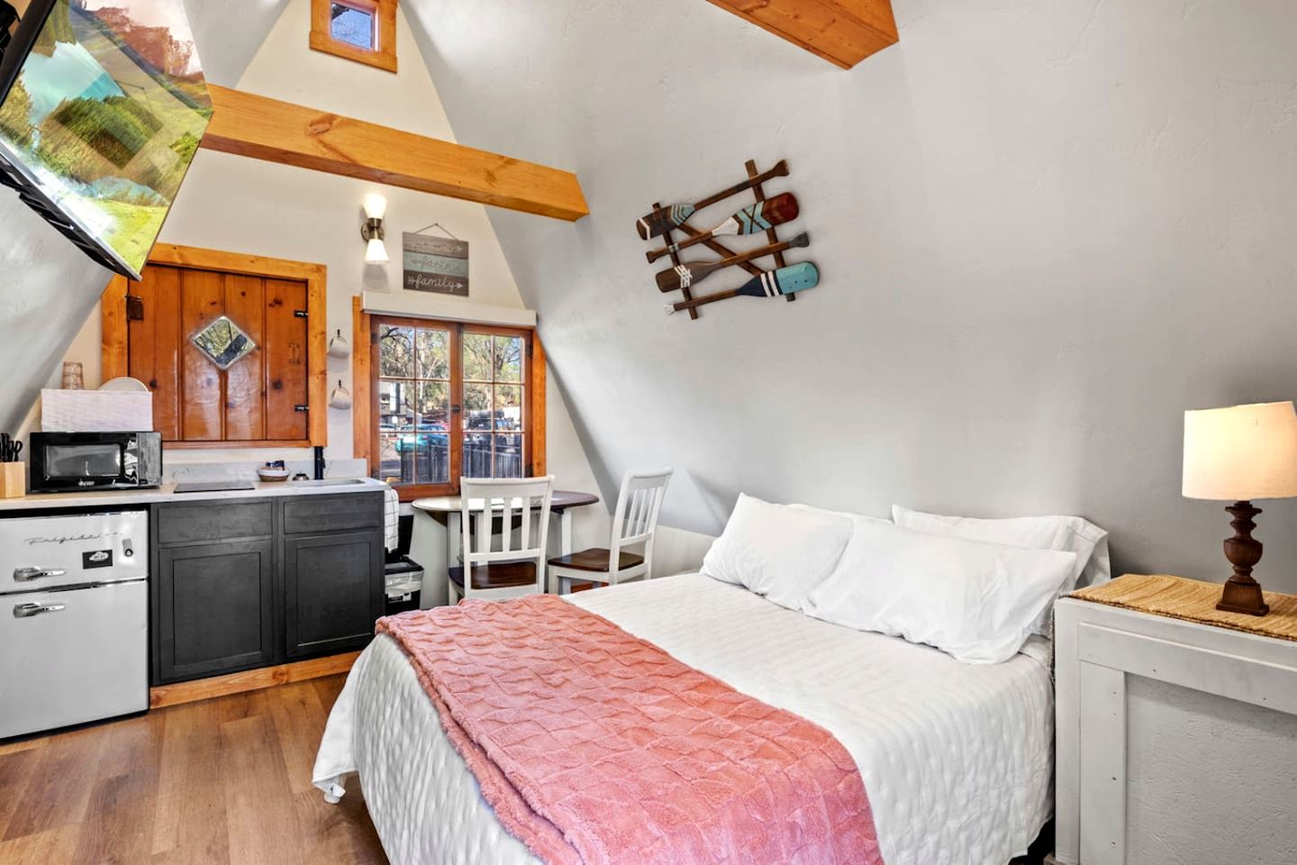 Rustic A-Frame Cabins with Tranquil Nature Views near Garden of the Gods in Colorado Springs, Colorado