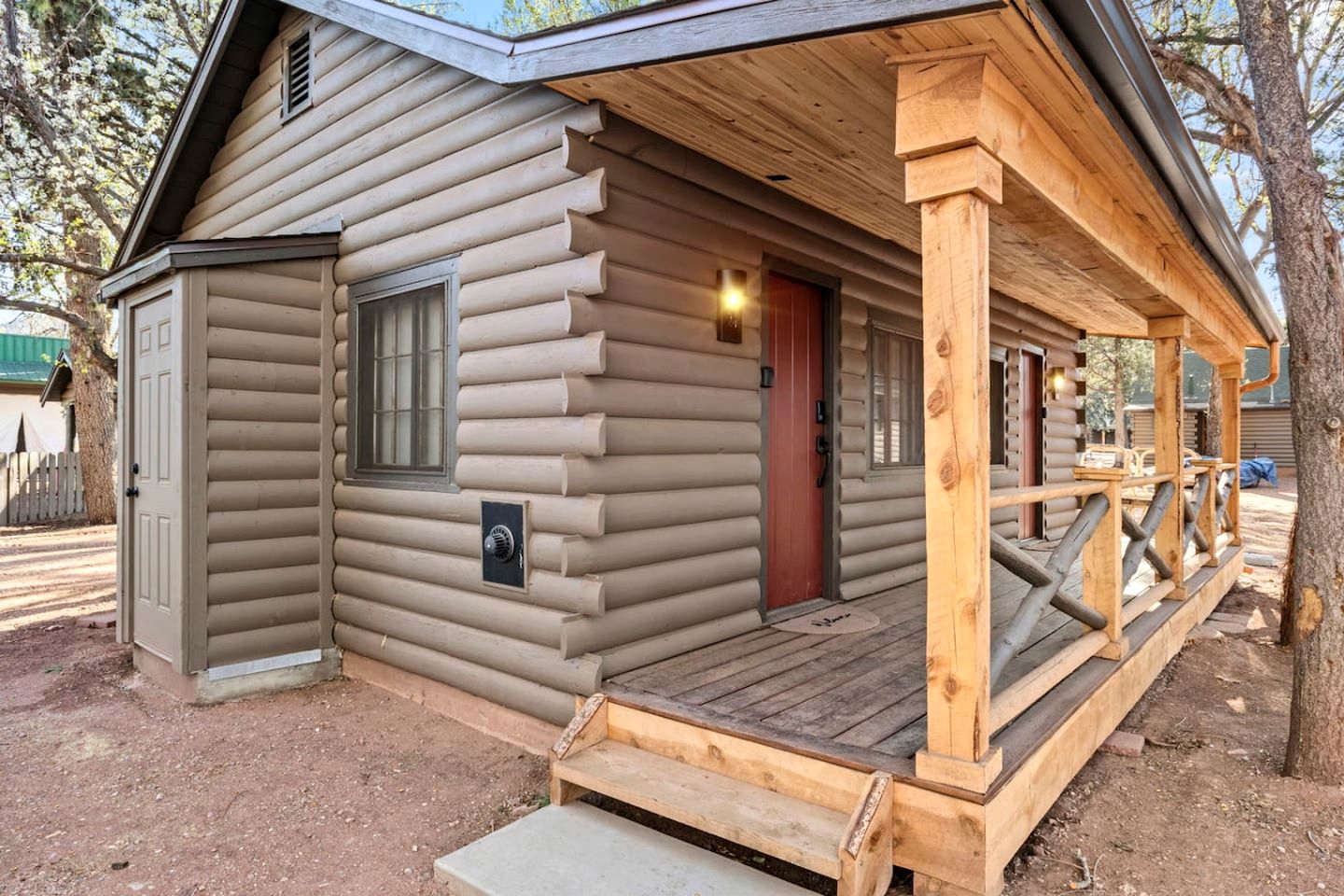 Scenic Woodland Cabins with Modern Comforts Near Garden of the Gods in Colorado Springs, Colorado