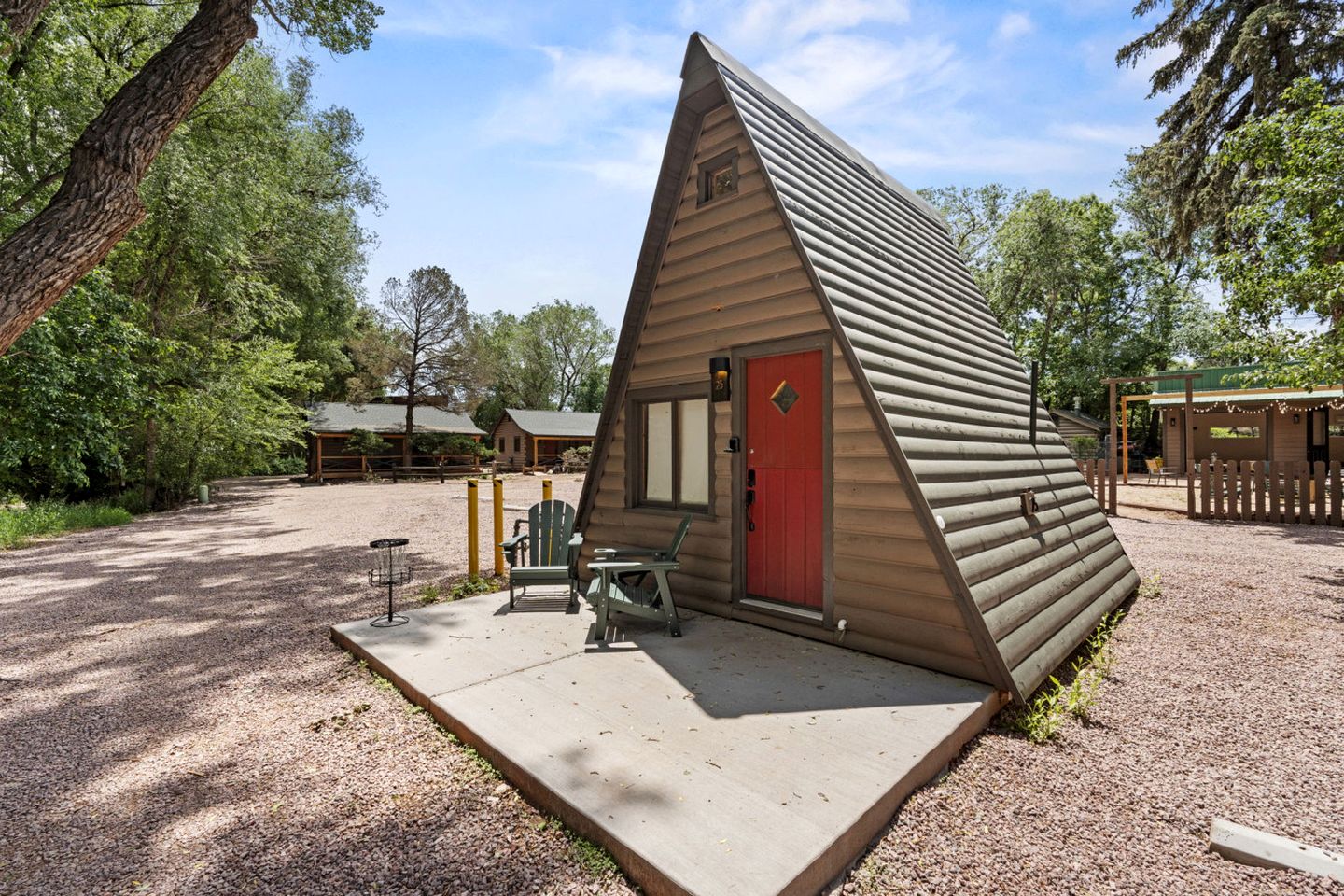 Peaceful A-Frame Cabin Retreat with Historic Charm near Garden of the Gods in Colorado Springs, CO