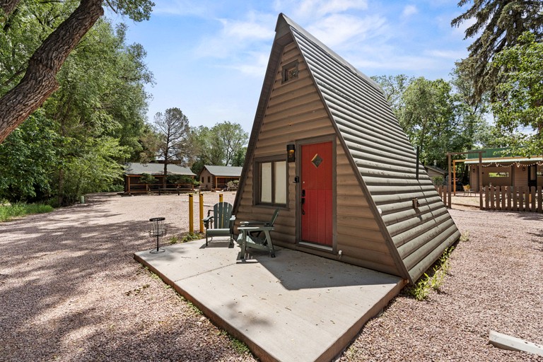 Peaceful A-Frame Cabin Retreat with Historic Charm near Garden of the Gods in Colorado Springs, CO