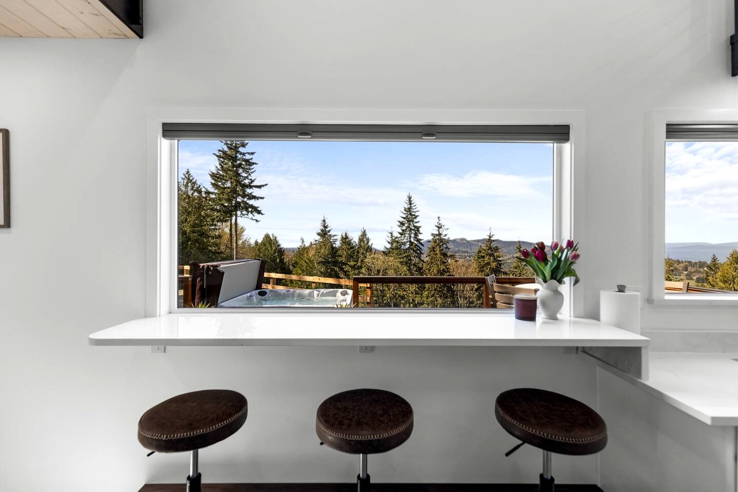 Serene Tiny Retreat with Strait Views & Hot Tub near Tongue Point, Clallam County, Washington