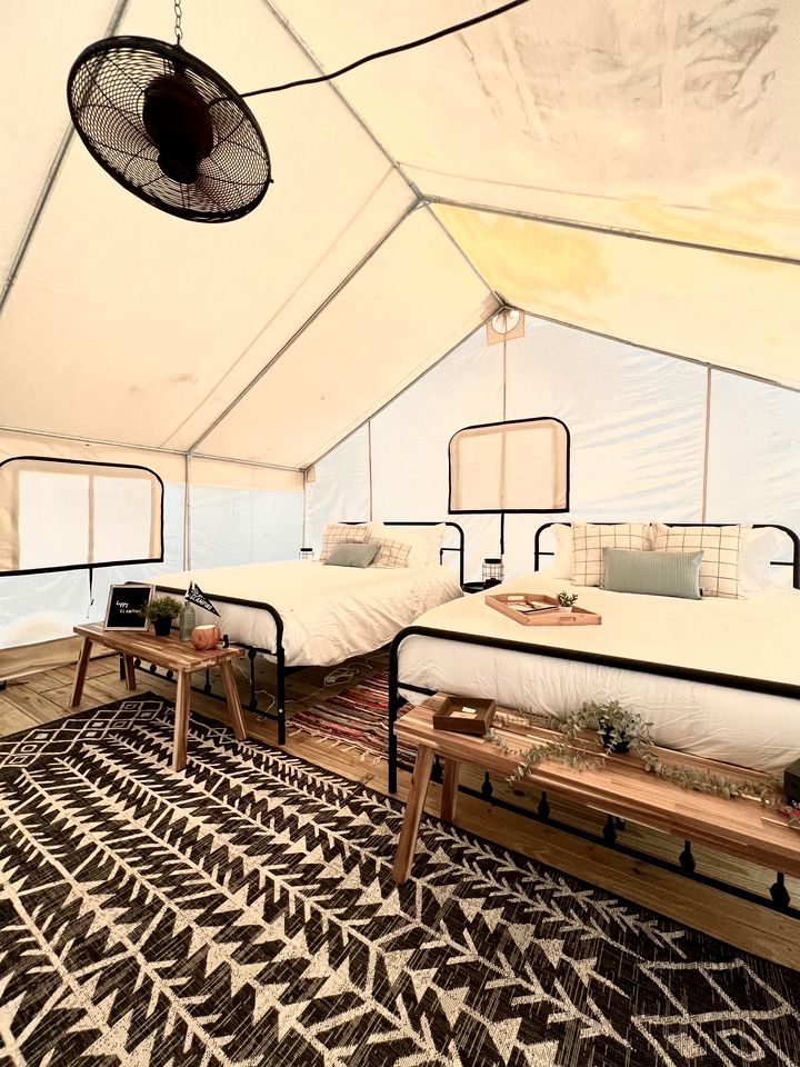 Enjoyable Secluded Tented Cabin with Fire Pit in Sarasota, Florida