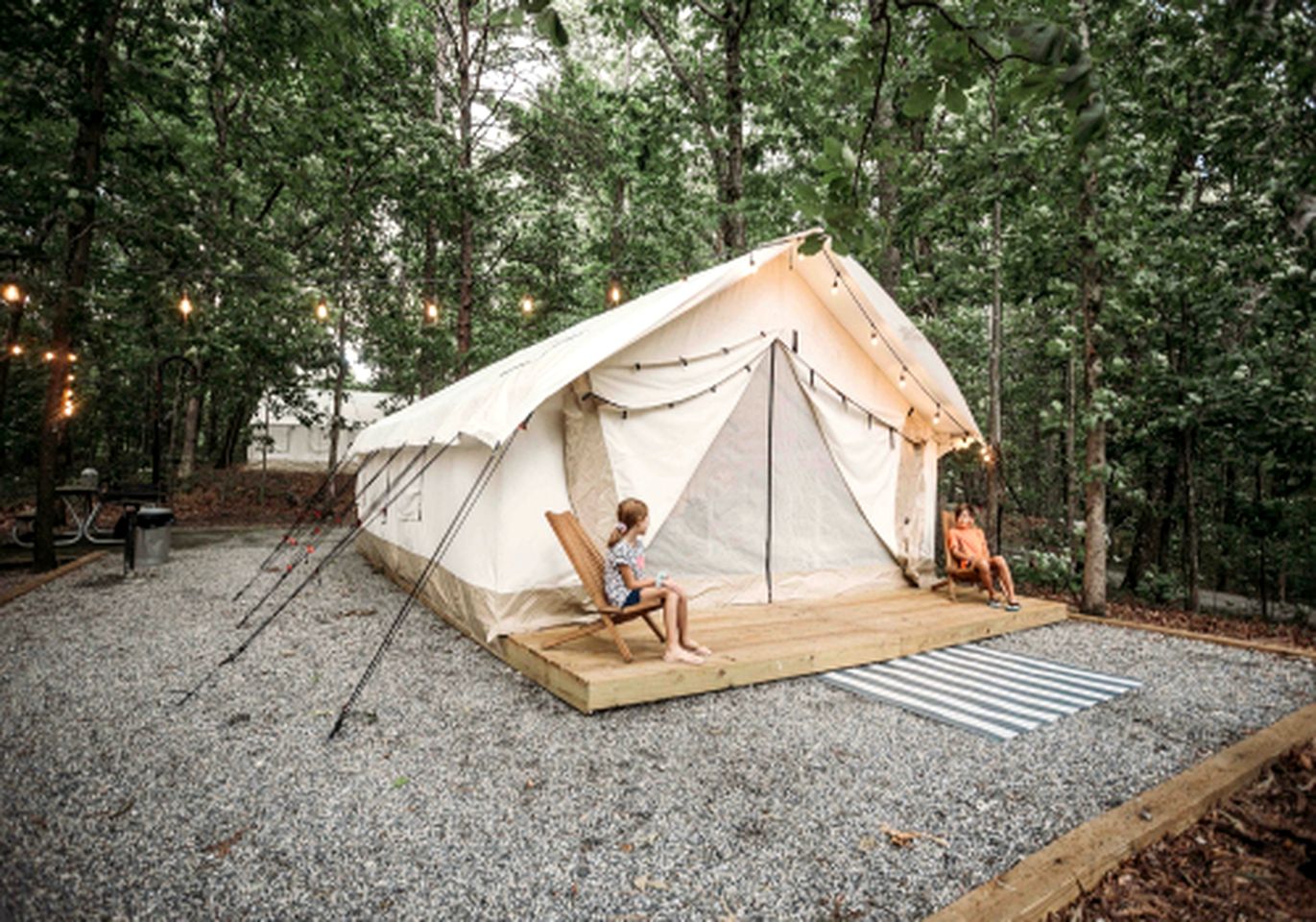 Incredible Tented Cabin with Stunning Forest Views in Sarasota, Florida
