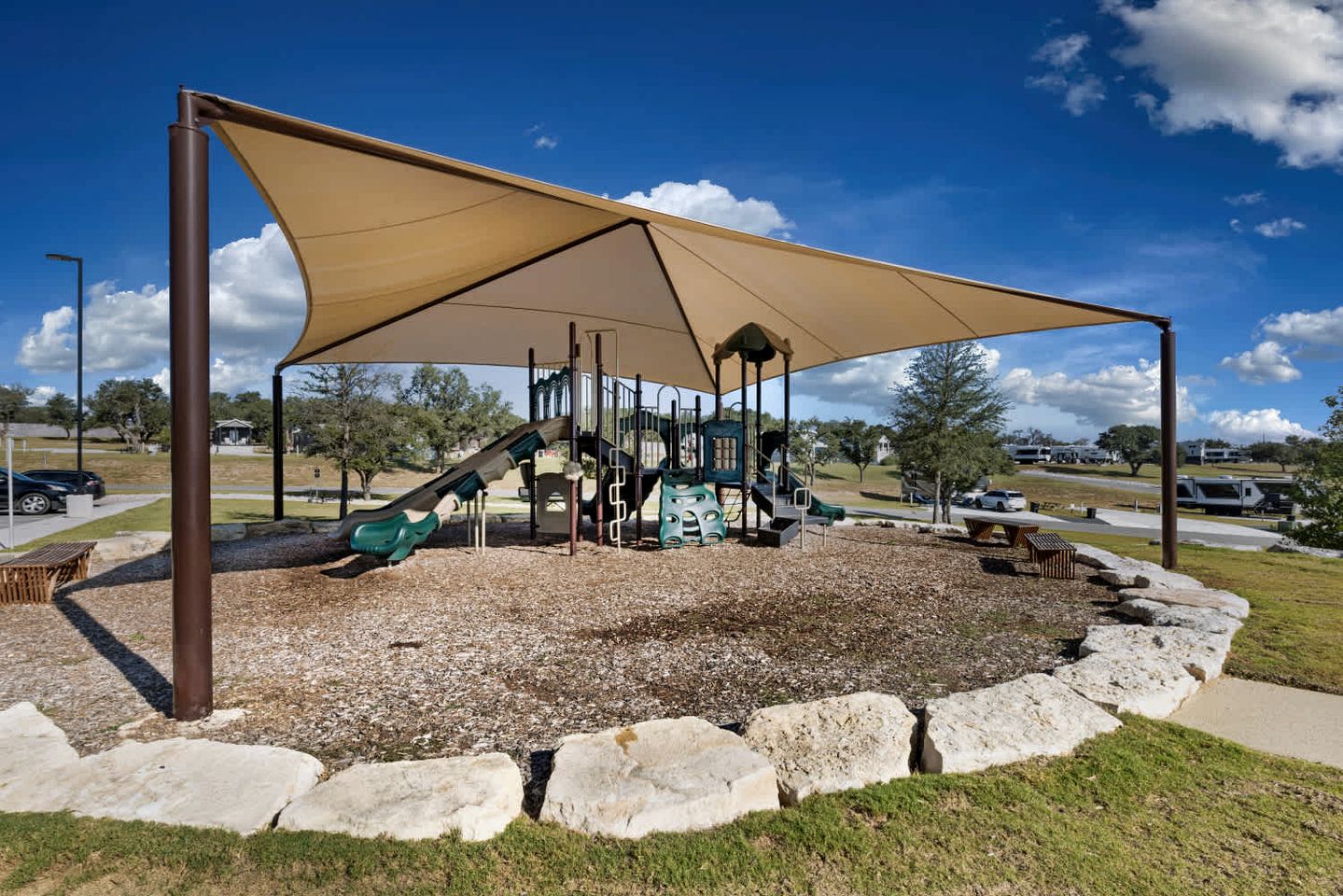 Welcoming Tiny Home Getaway with Resort Amenities Near Fredericksburg, TX