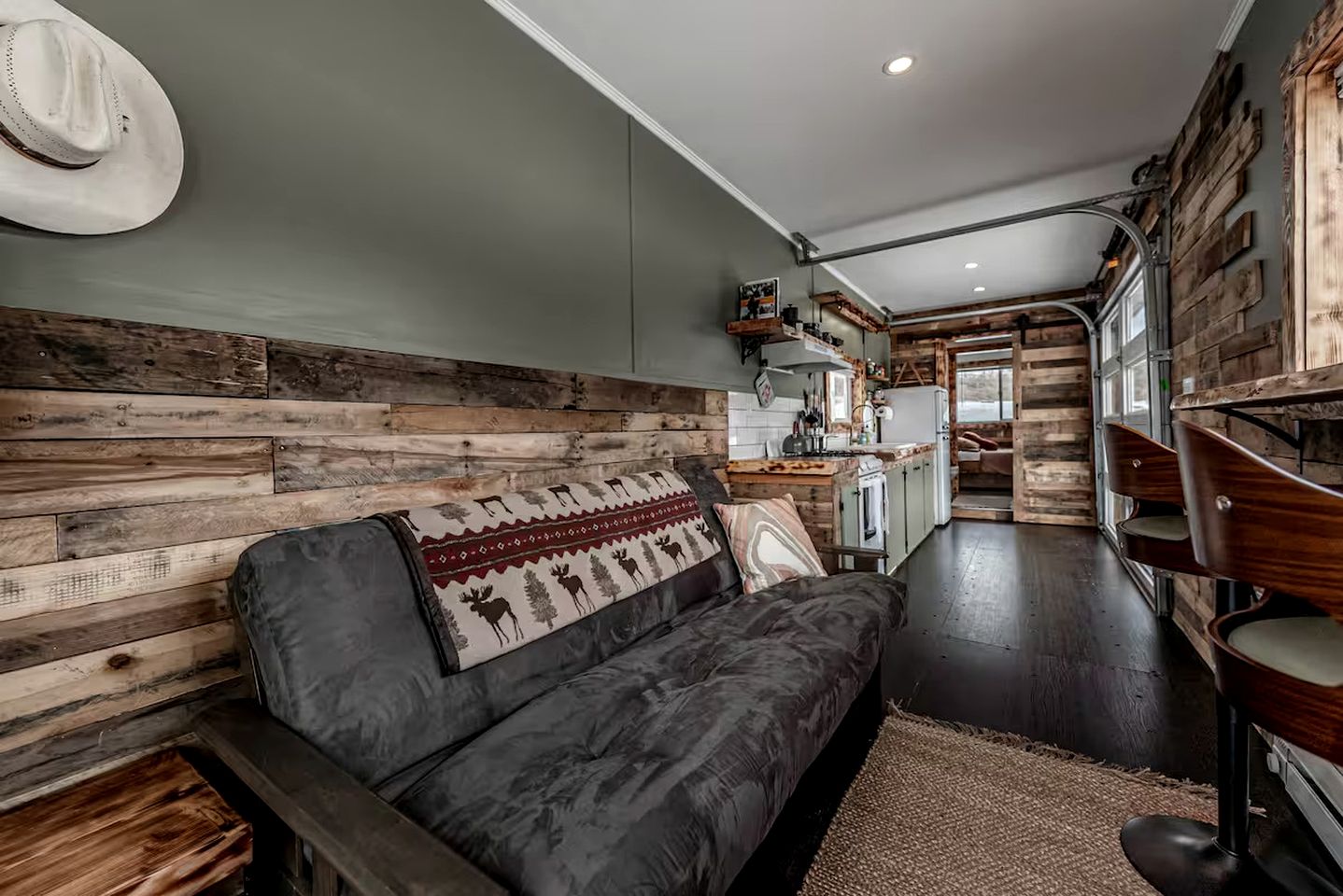 Serene Recycled Container in Big Sky Montana, Perfect for a Glamping Weekend in the Wilderness