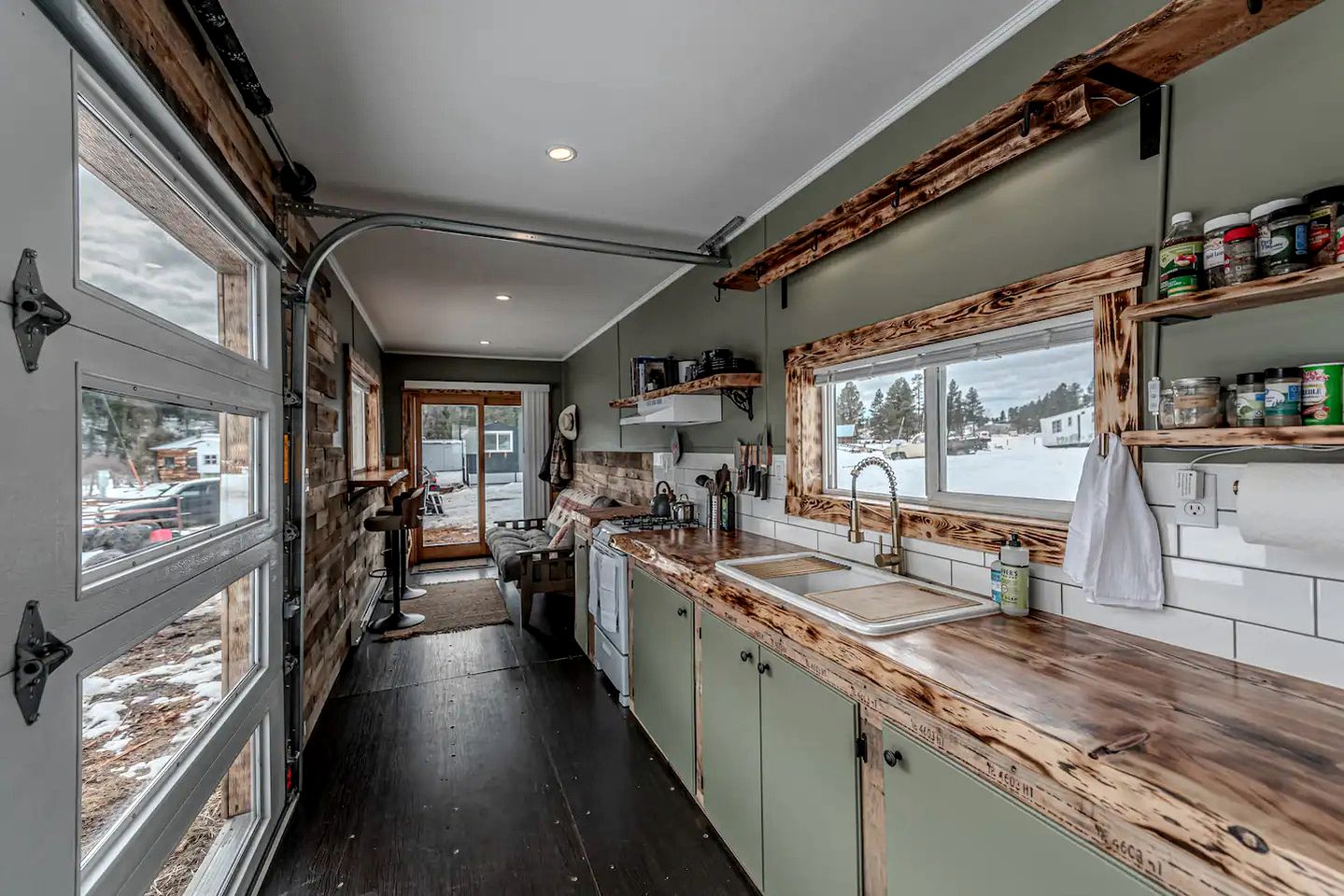 Serene Recycled Container in Big Sky Montana, Perfect for a Glamping Weekend in the Wilderness