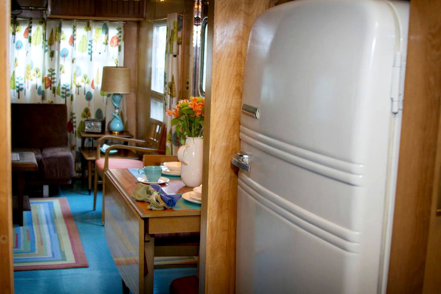 Stunning Vintage Trailer for a Glamping Getaway in Denison, Texas