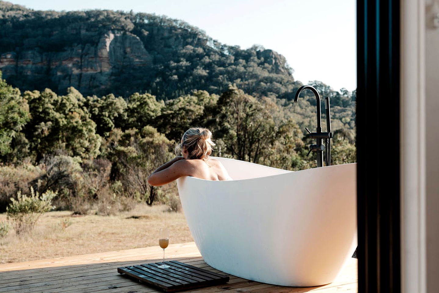 Incredible Tiny House with Outside Bathtub and Fire Pit in Rylstone, New South Wales