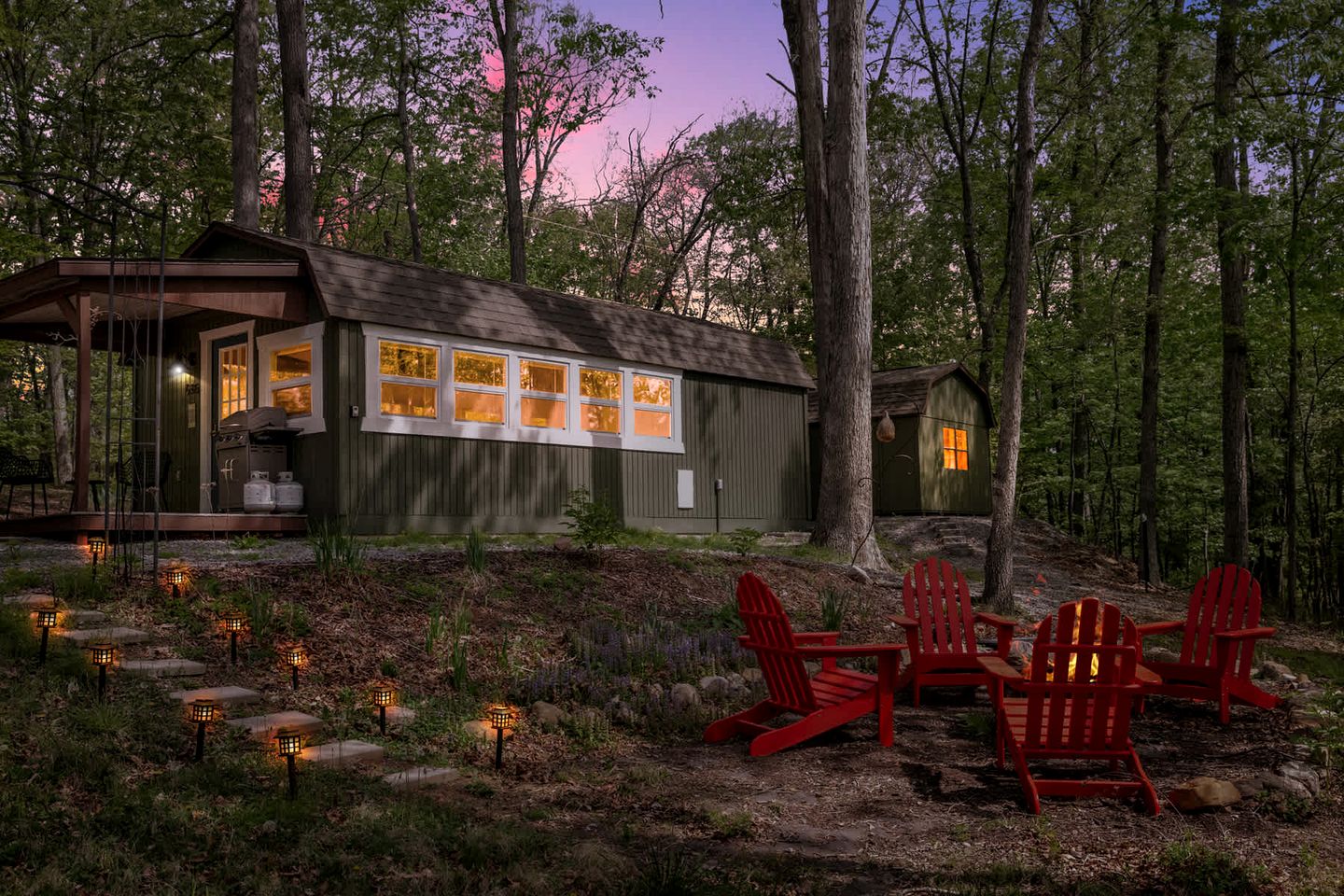 Modern Tiny Cabin with Game Room & Fire Pit in West Virginia