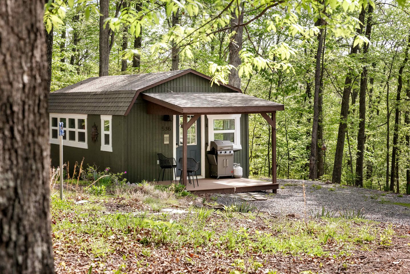 Modern Tiny Cabin with Game Room & Fire Pit in West Virginia
