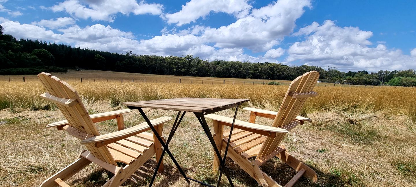 Tiny House Farm Stay for a Glamping Holiday in Bunding, Victoria