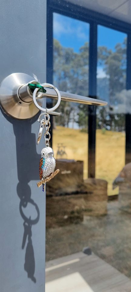 Tiny House Farm Stay for a Glamping Holiday in Bunding, Victoria