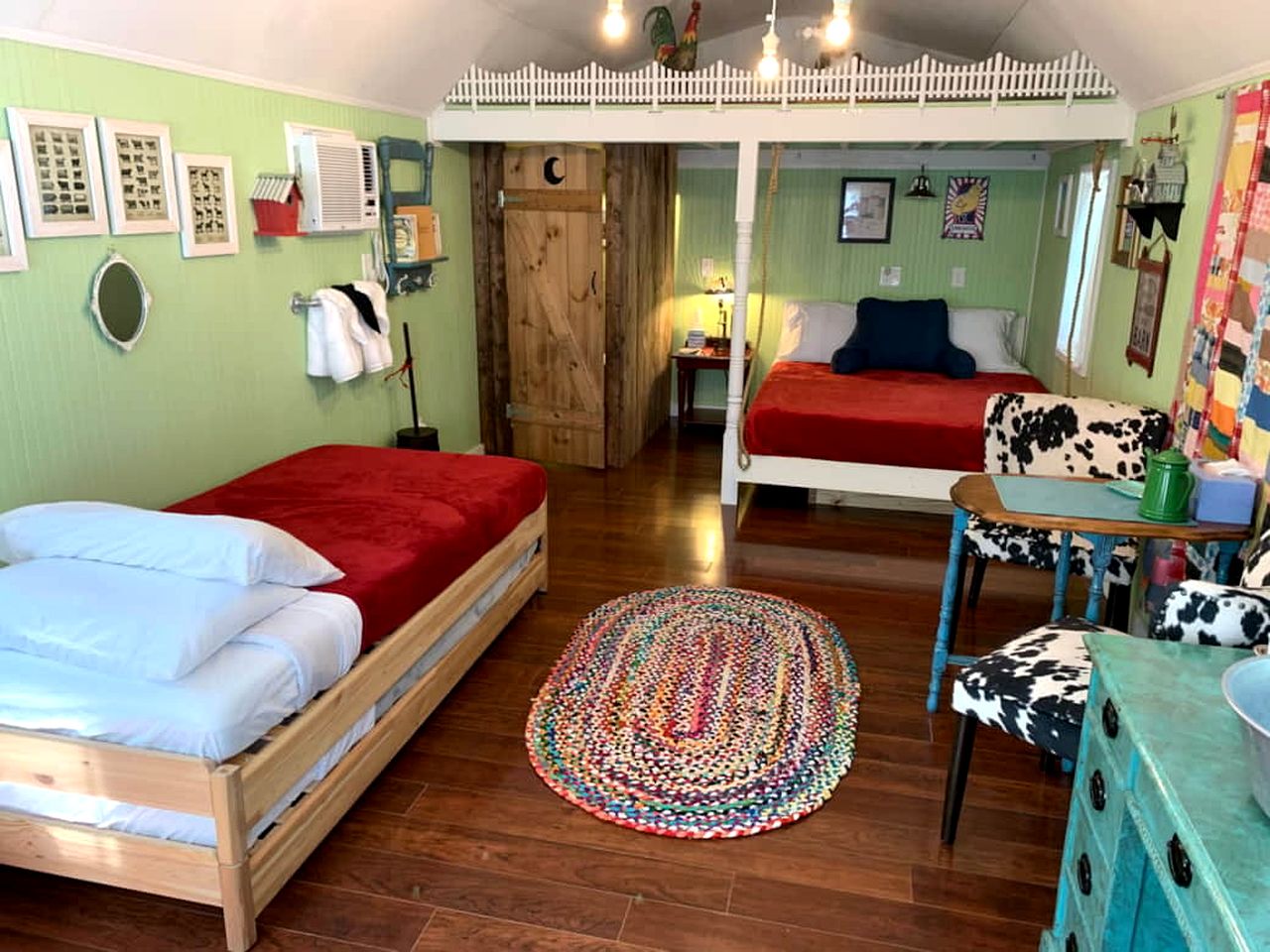 Quaint Tiny Barn on Incredible Glampground near Bryson City, North Carolina