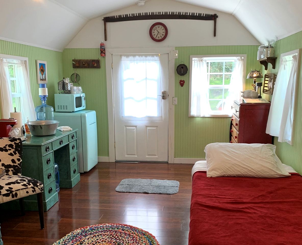 Quaint Tiny Barn on Incredible Glampground near Bryson City, North Carolina