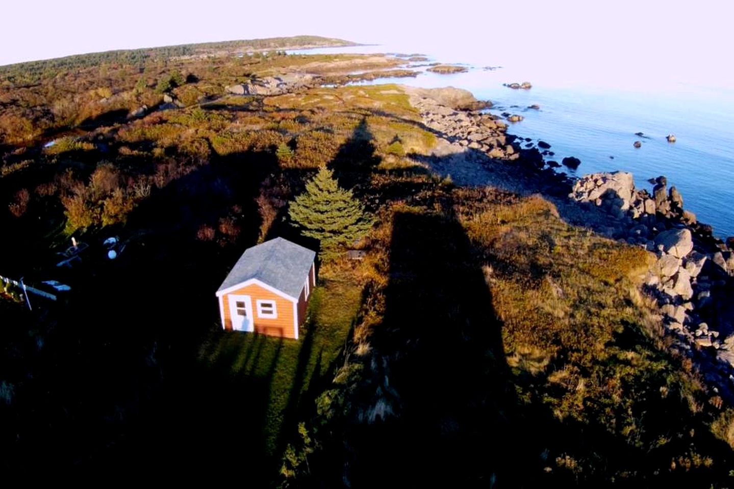 Peaceful Waterfront Cottage Rental off the Coast of Cape Breton Island in Nova Scotia, Canada