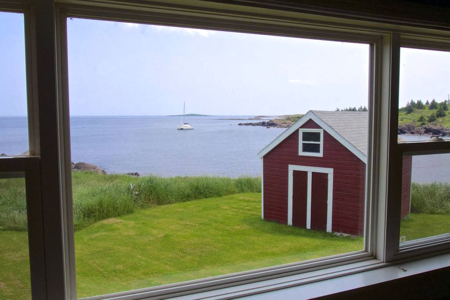 Peaceful Waterfront Cottage Rental off the Coast of Cape Breton Island in Nova Scotia, Canada