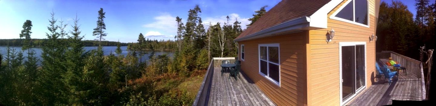 Waterfront Cottage Rental with Outstanding Views on Cape Breton Island in Nova Scotia
