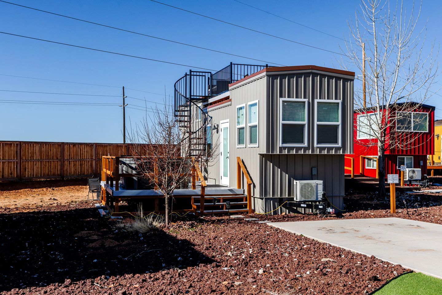 Tiny Home Paradise: Private Deck & Hot Tub Getaway in Utah's Scenic Beauty