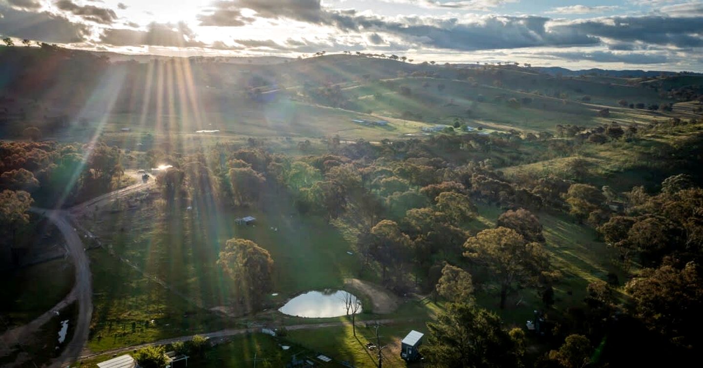 Charming Tiny Home Rental on a Working Alpaca Farm for Glamping in New South Wales