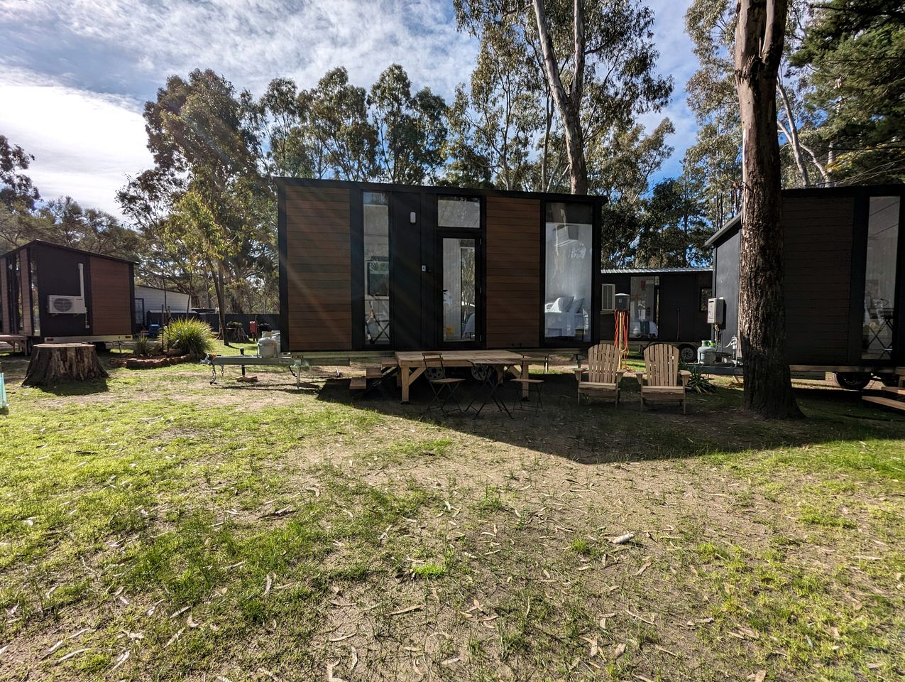 Adventurous Tiny House with Great Outdoor Spaces and Firepit in Victoria, Australia