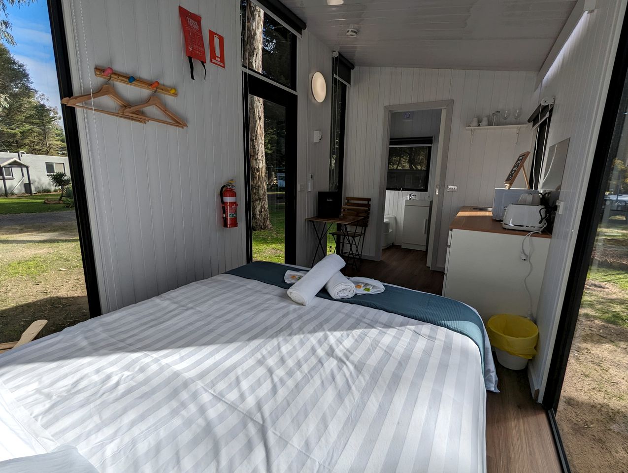 Adventurous Tiny House with Great Outdoor Spaces and Firepit in Victoria, Australia