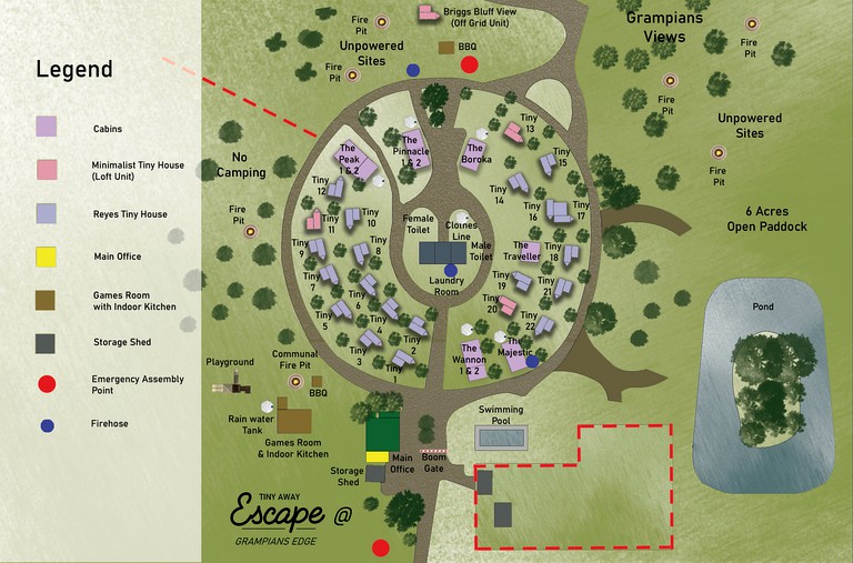 Tiny Houses (Australia, Dadswells Bridge, Victoria)