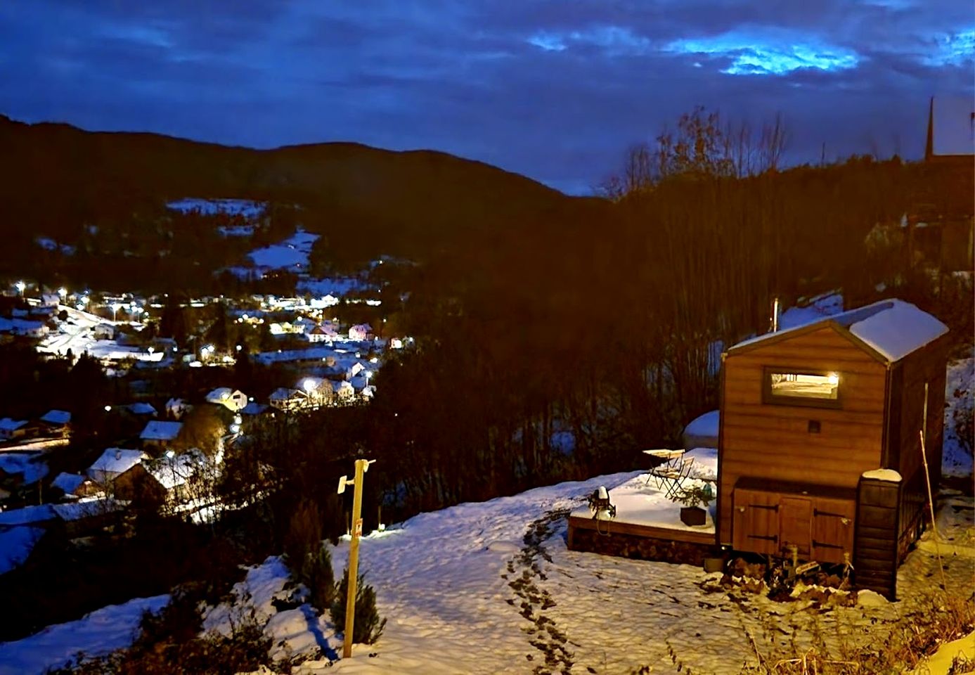 Cozy Tiny House with Incredible Panoramic Mountain Views in Saint Maurice Sur Moselle, France