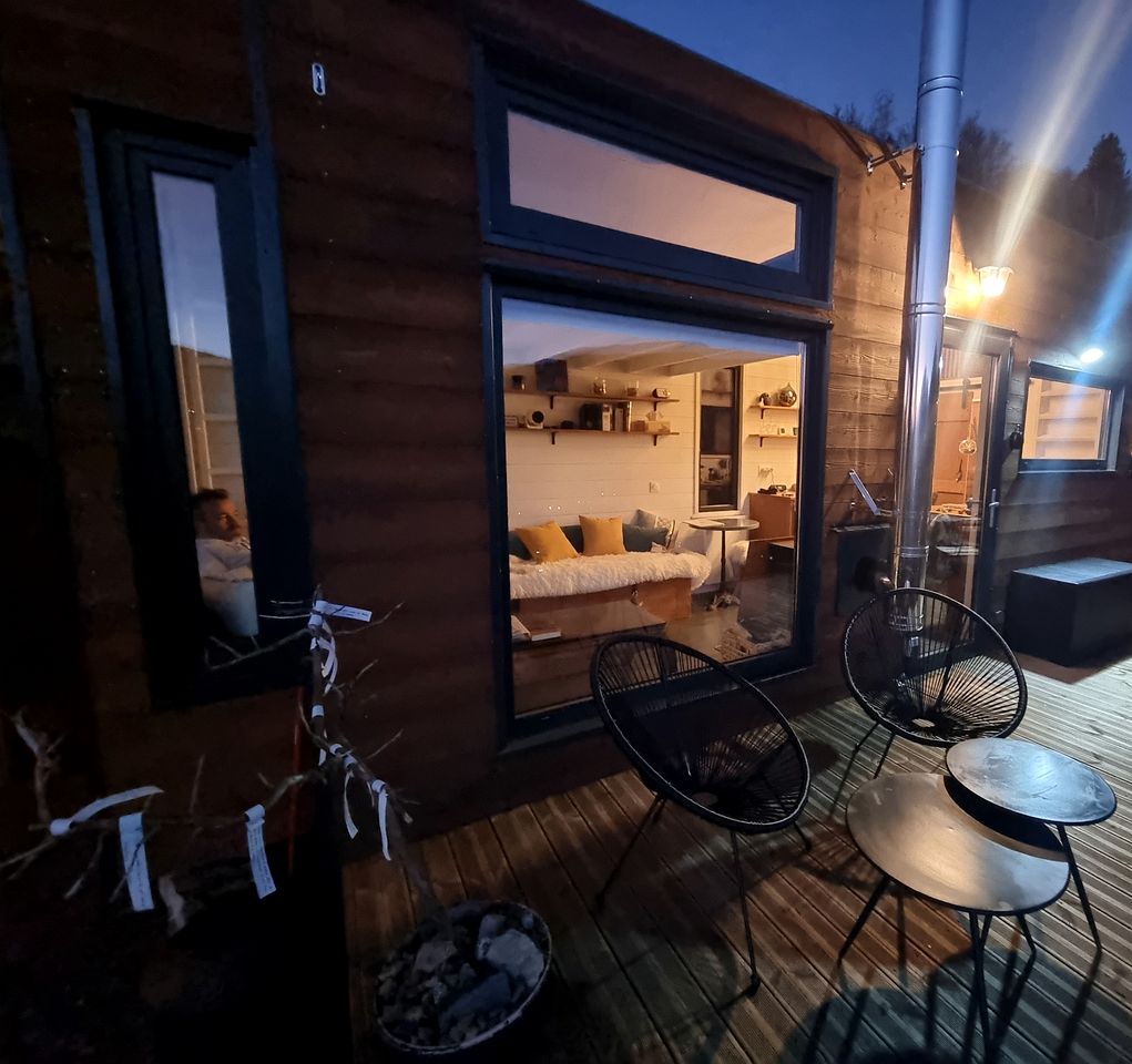Cozy Tiny House with Incredible Panoramic Mountain Views in Saint Maurice Sur Moselle, France
