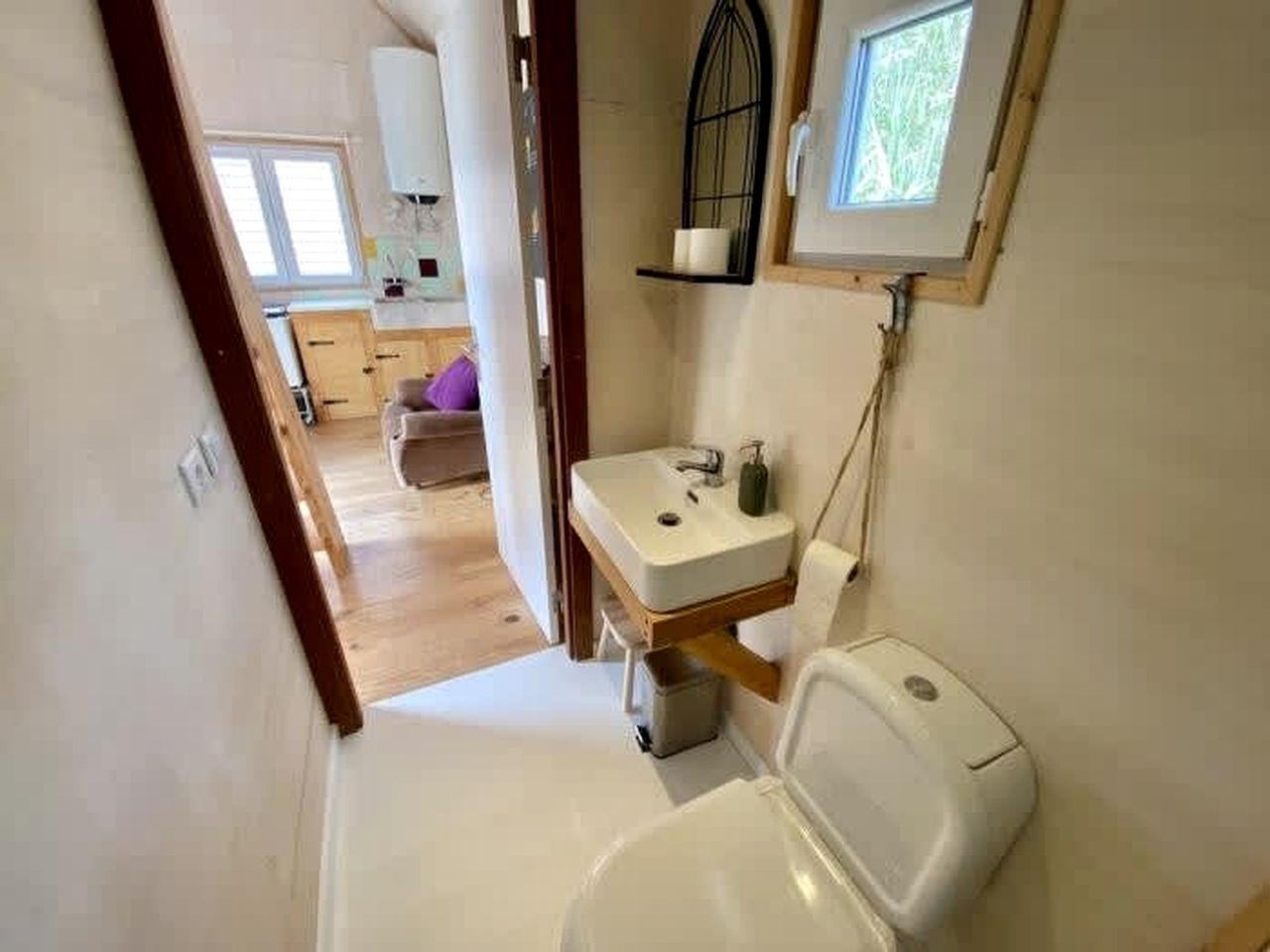 Cozy Tiny House on a Local Surf Camp near Lisbon, Perfect for a Portuguese Glamping Retreat