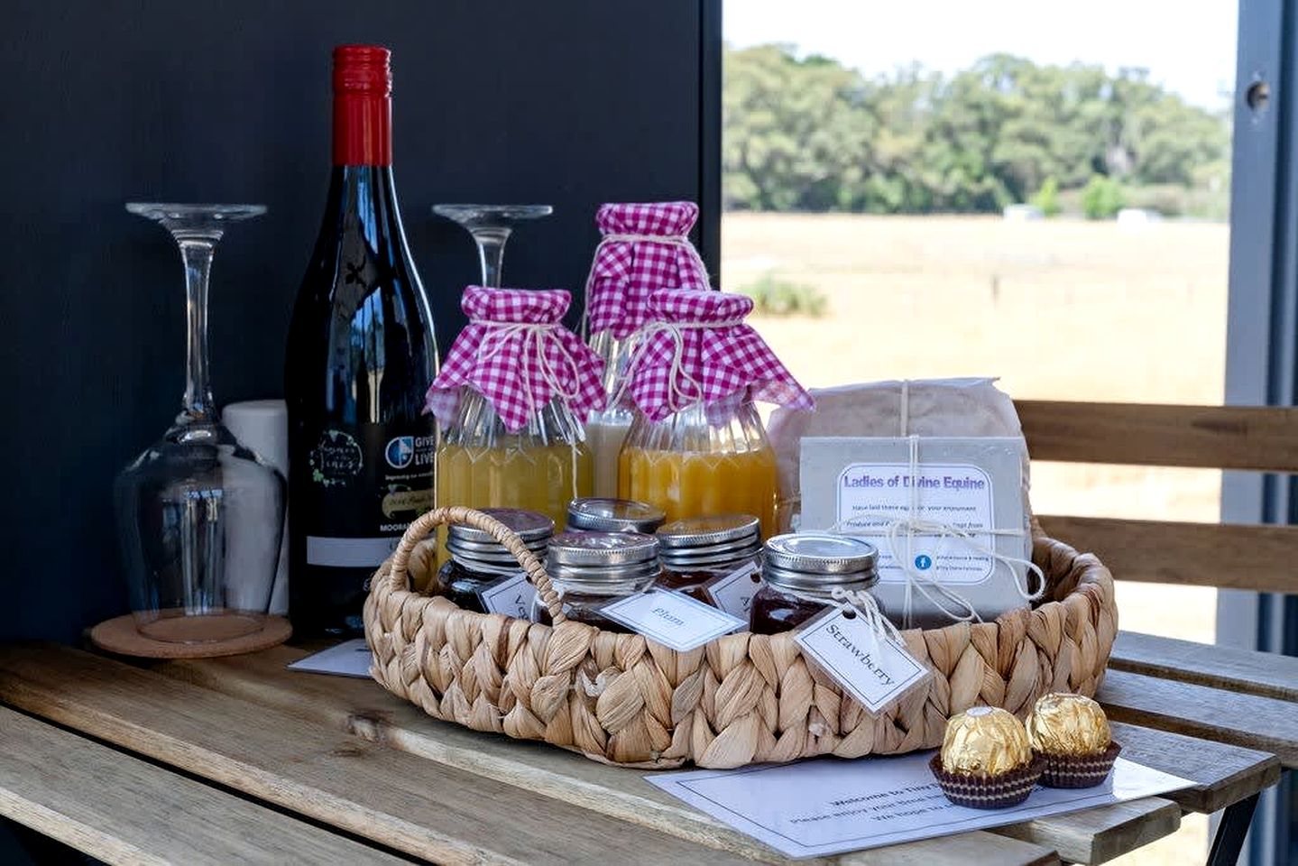Tiny House Farm Stay for a Glamping Holiday in Bunding, Victoria