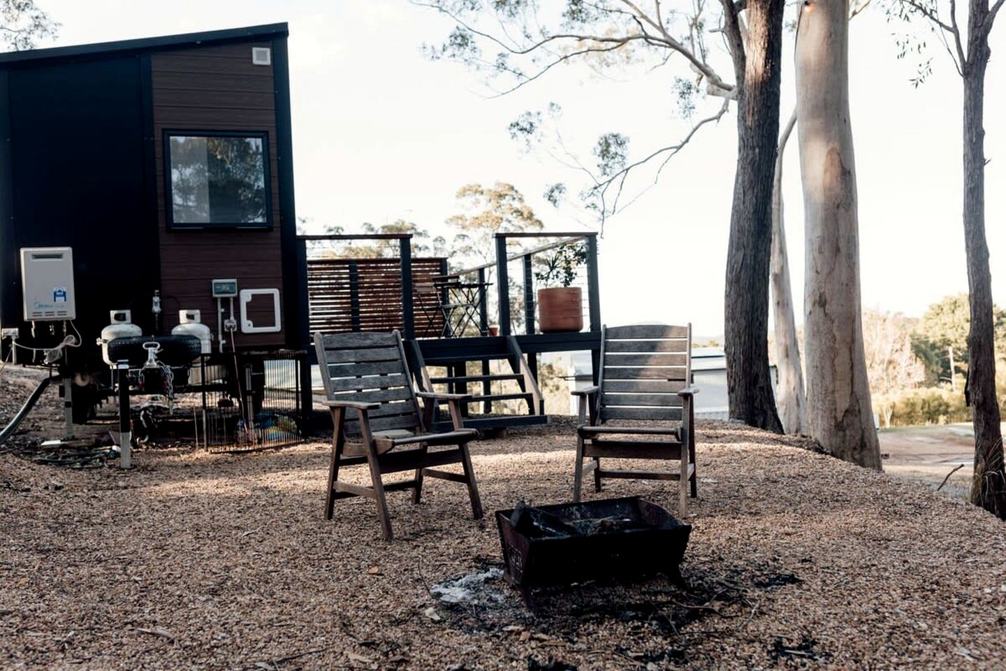 Modern Tiny House Perfect for Couples Glamping in Tamborine, Australia