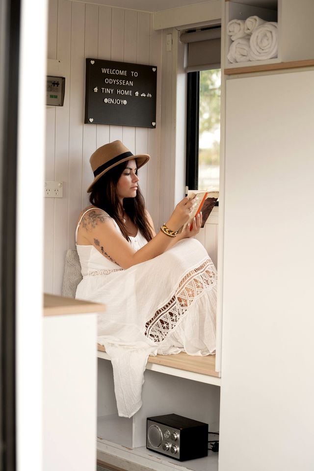 Tiny House Glamping in New South Wales near Werakata National Park