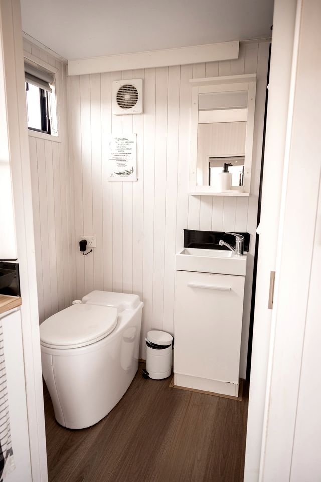 Tiny House Glamping in New South Wales near Werakata National Park