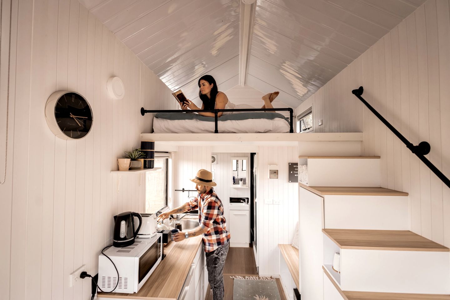 Tiny House Glamping in New South Wales near Werakata National Park