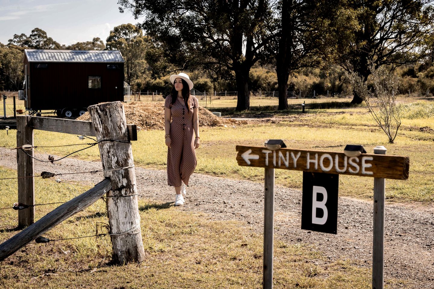 Tiny House Glamping in New South Wales near Werakata National Park