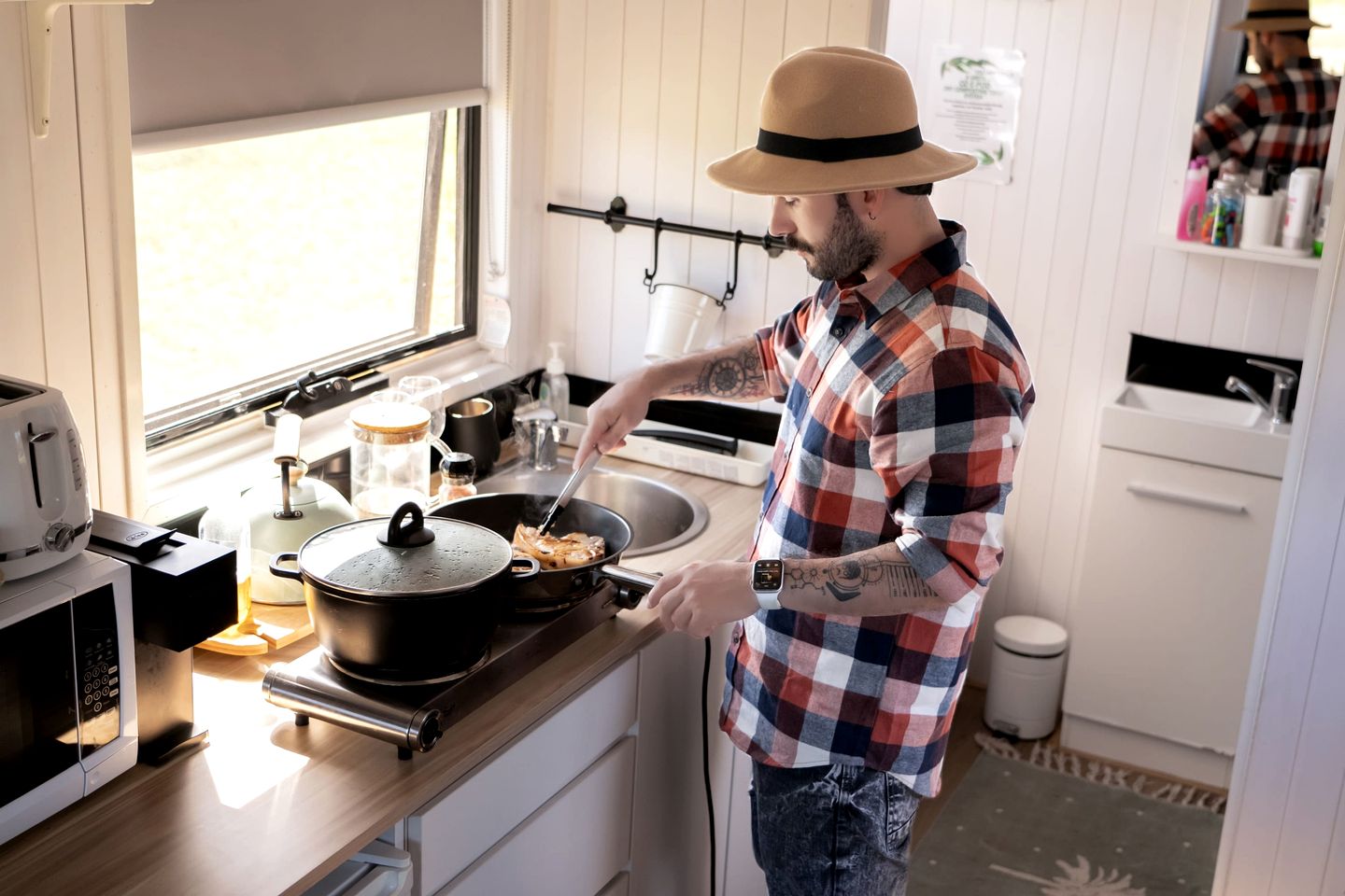 Tiny House Glamping in New South Wales near Werakata National Park